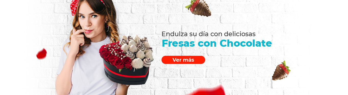 Fresas con chocolate en Pereira