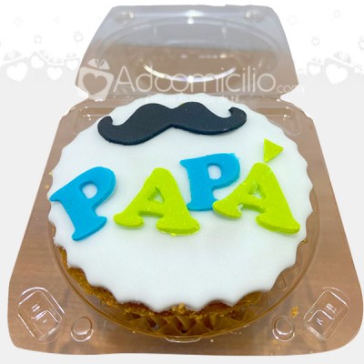 Cupcake Con Patillaje Papá Simpático En Cali 