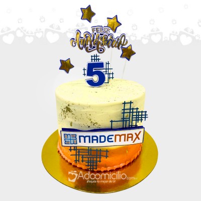 Torta Aniversarío Empresarial Para 30 Personas A Domicilio En Cali Pedido Con 2 Días De Anticipación