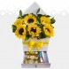 Cofre Girasoles Regalos Dia de la Mujer a Domicilio en Medellin