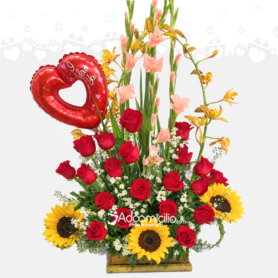 Arreglo Floral Con Orquídeas A Domicilio En Cali 