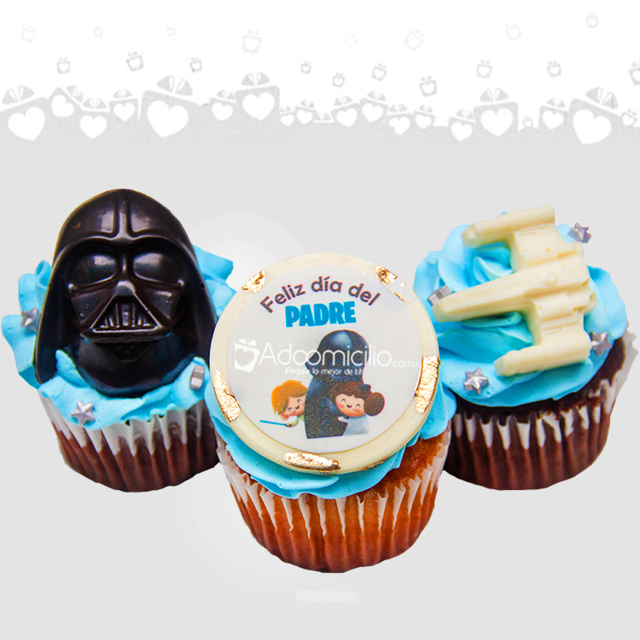Cupcakes X3 Para El Día Del Padre A Domicilio En Medellín Pedido Con Un Día De Anticipación 
