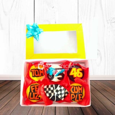 Caja de regalo x 6 Cupcakes a domicilio en Popayan