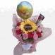 Bouquet Con Girasol Y Chocolate A Domicilio En Bogotá Pedido Con Un Día De Anticipación 