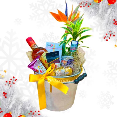 Ancheta Con Licor Para Navidad A Domicilio En Medellín Pedido Con Un Día De Anticipación 