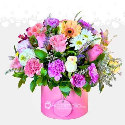 Arreglo Floral Mixto Para El Día De La Mujer A Domicilio En Medellín 
