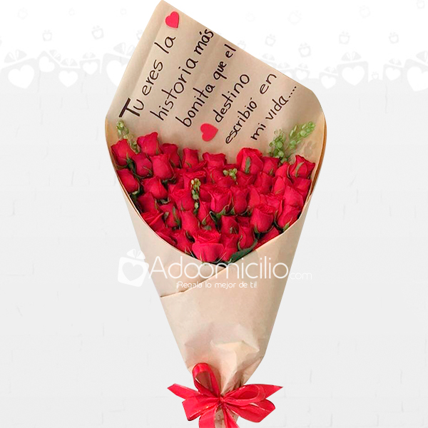 Flores Armenia Bouquet X 24 Rosas Con Mensaje