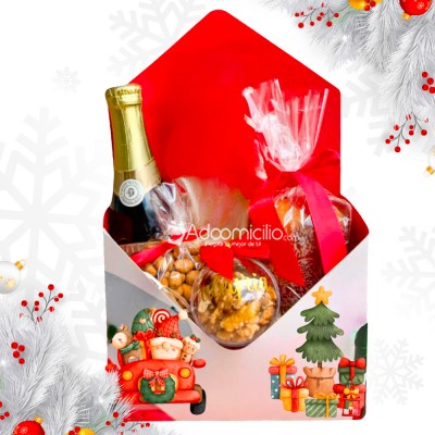 Regalo Sobre Navideño A Domicilio En Bogotá Pedido Con Un Día De Anticipación 