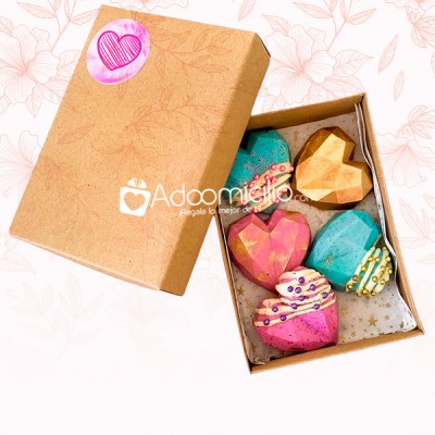 Corazones Rellenos, Regalos de Chocolate a Domicilio en Ibagué Pedido con un Dia de Anticipado