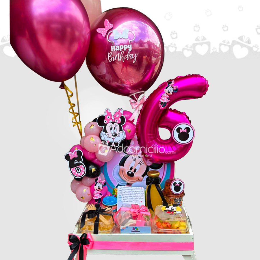 Desayuno Sorpresa De Minnie Para Niñas A Domicilio En Villaviciencio Pedido Con Un Día De Anticipación 