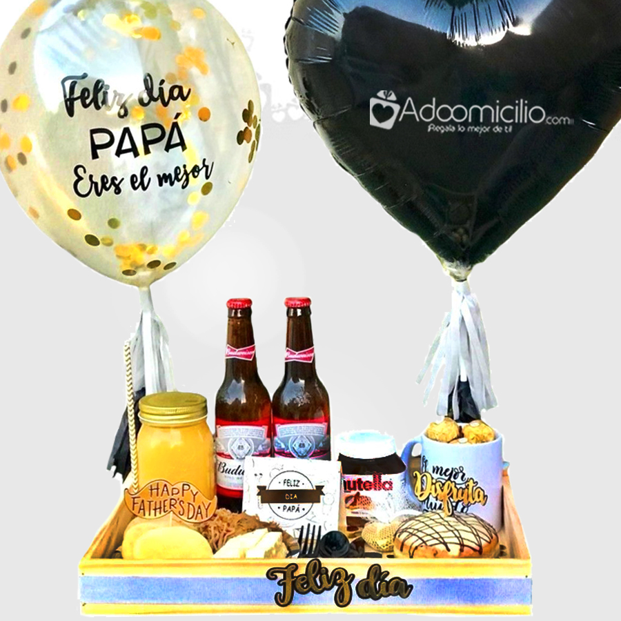 Desayuno Sorpresa Con Cerveza Para Papá A Domicilio En Bogotá Pedido Con Un Día De Anticipación 