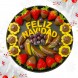 Bandeja De Frutas Feliz Navidad A Domicilio En Barranquilla Pedido Con Un Día De Anticipación 